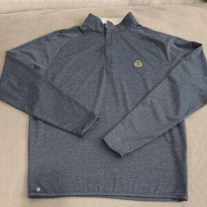 Peter Millar Blue Lightweight Shirt Jacket- Sage Valley